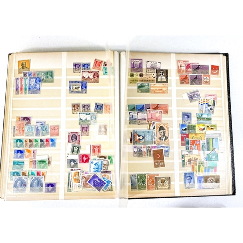 243 - A stockbook of world stamps. a quantity of stamps on loose sheets, a large International Junior stam... 