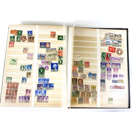 243 - A stockbook of world stamps. a quantity of stamps on loose sheets, a large International Junior stam... 