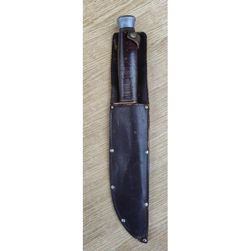 305 - A Sheffield made William Rodgers Cut My Way Commando knife, length 33cm