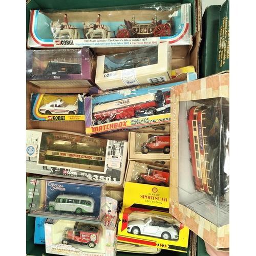 376 - A Corgi Original Omnibus, Classics 1902 State Landau, Matchbox Superkings etc