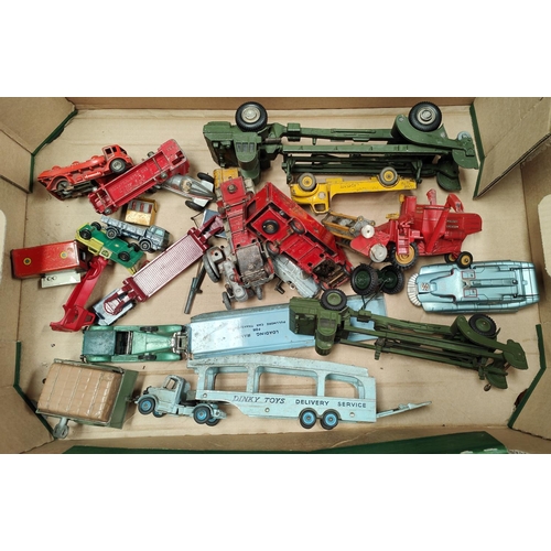 320 - A selection of vintage diecast vehicles