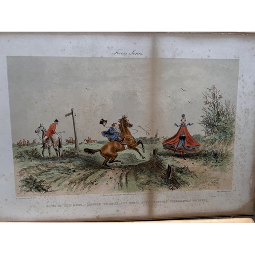 820 - BRITISH SATIRICAL 19th century -water colour 