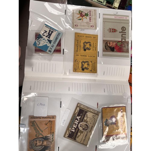 198A - A collection of vintage cigarette card packs