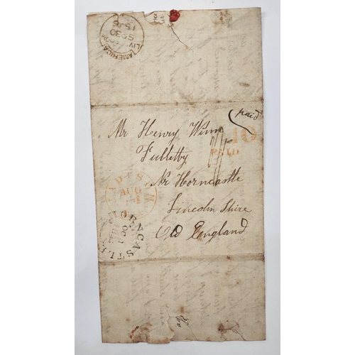 40 - British Passports 19th Century, signed (Revd) Henry Matthew West, dated 1863 and 1869; two letters f... 