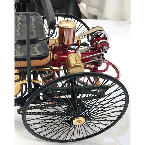 6 - A scale model early Mercedes motor car