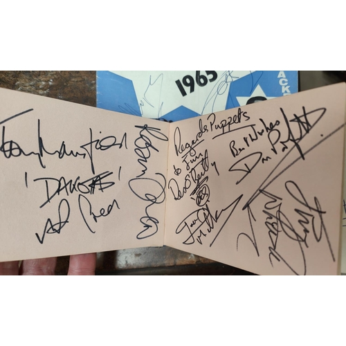 239 - A 1960's period autograph album featuring musicians, including Gerry & the Pacemakers, Manfred M... 