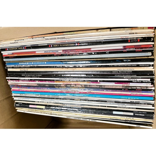 241 - A quantity of LP records 70's/80's pop and rock