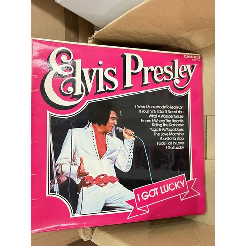 245 - ELVIS PRESLEY: a picture disc and other LP's etc 