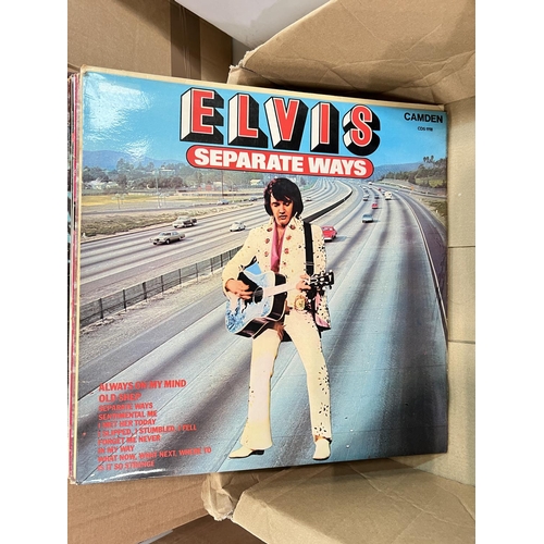 245 - ELVIS PRESLEY: a picture disc and other LP's etc 