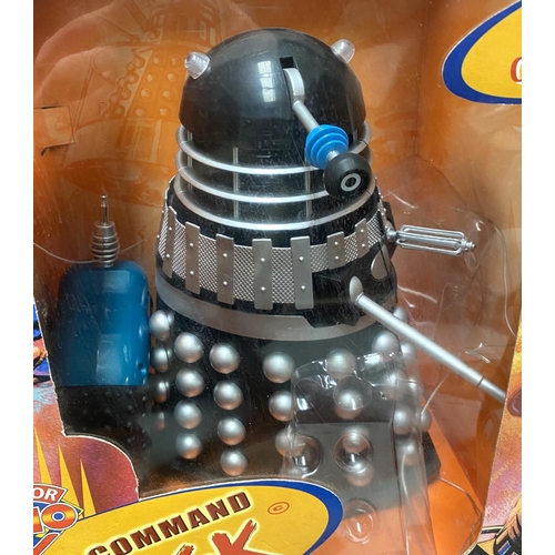 50B - BBC Doctor Who “Radio Command Dalek”, approx height 30cm, Black/Silver.