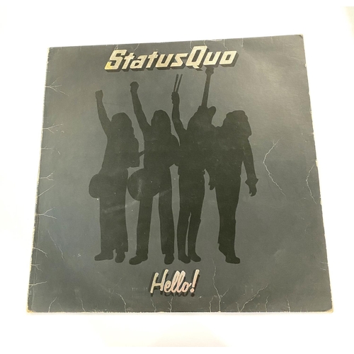 63 - STATUS QUO: Numbered 3 LP box set and 2 others; 3 unusual KOREAN LP pressings