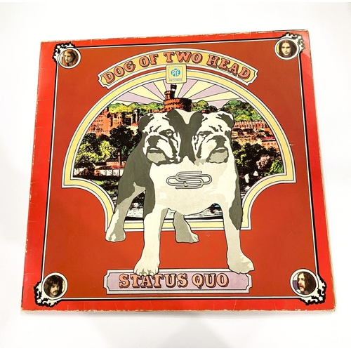 63 - STATUS QUO: Numbered 3 LP box set and 2 others; 3 unusual KOREAN LP pressings