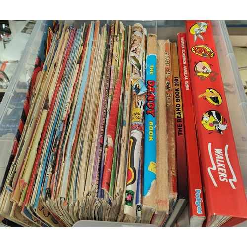 62 - A large selection of Dandy and Beano comics, circa 1990's inc. 60th Year Commemorative issue, annual... 