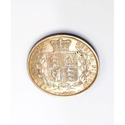 220 - A QV 1885 half crown, high grade with attractive tone