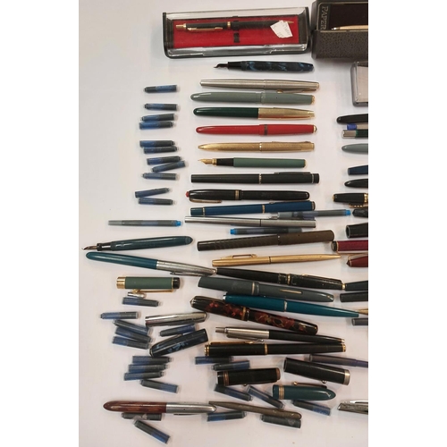 4 - A selection of vintage fountain pens etc