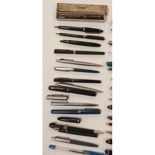 5 - A selection of vintage fountain and other pens