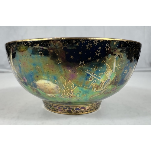 622A - Daisy Makeig Jones Wedgwood Fairyland Lustre small imperial bowl, dia. 5