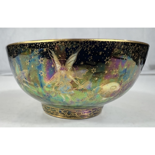 622A - Daisy Makeig Jones Wedgwood Fairyland Lustre small imperial bowl, dia. 5