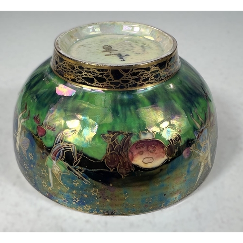 622A - Daisy Makeig Jones Wedgwood Fairyland Lustre small imperial bowl, dia. 5