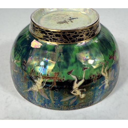 622A - Daisy Makeig Jones Wedgwood Fairyland Lustre small imperial bowl, dia. 5