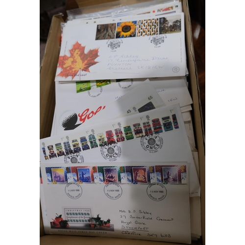 250A - A collection of approximately 180 first day cover sets ranging from 1960's- 1990's 