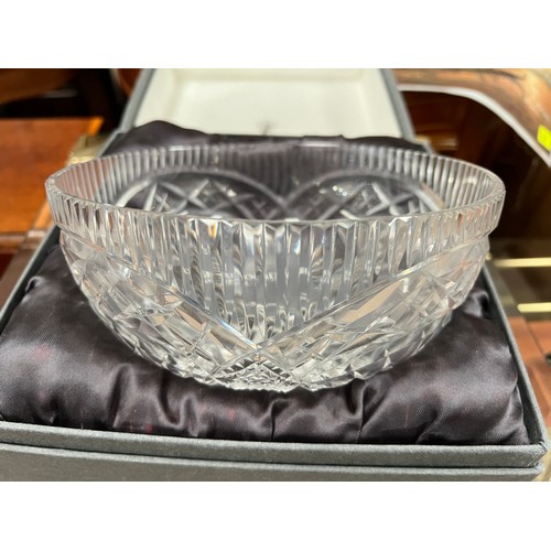 630 - A boxed Waterford Crystal bowl