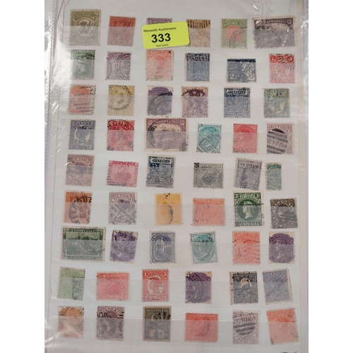 325B - AUSTRALIA STATES, A collection QV and GV