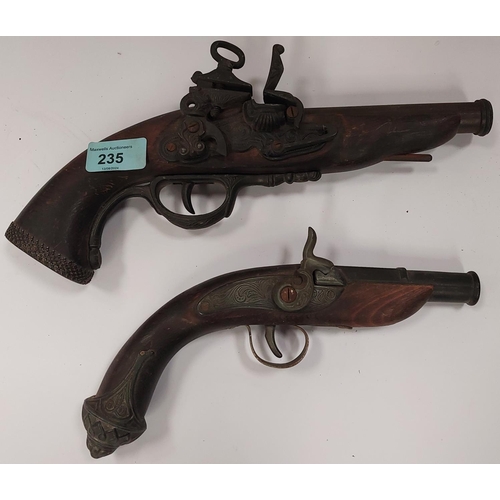 235 - Two display pistolsNo bids sold with next lot