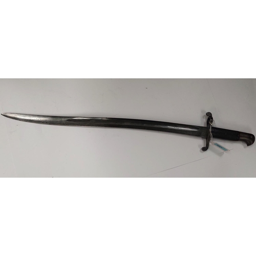 251 - Bayonet, British Pattern 1863 Whitworth rifle, no scabbardYou must be over 18 years old to bid on th... 