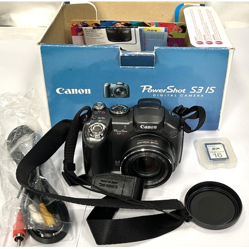 29A - A Canon Power Shot S31S digital camera in original box with instructions.