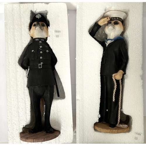 300 - Country Artists: Five 'Magnificent Meerkats' figures, Henry, Alexei, Sherlock, Ainslie, Dixon (boxed... 