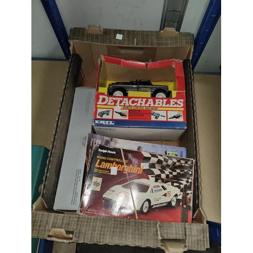 359 - DIECAST CARS and other toys - four trays.