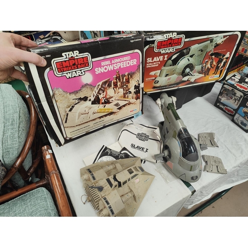 392 - A Star Wars Palitoy 1970's Slave I in original box and a Star Wars Snow Speeder in box