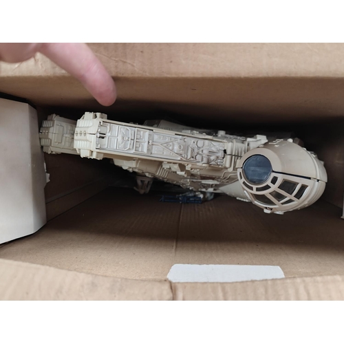 397 - A Star Wars Palitoy boxed Millennium Falcon and a boxed At-AT (box a.f) 