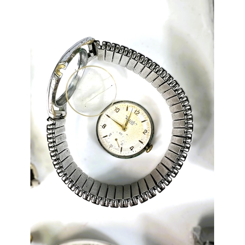 628 - A Wegner Swiss made alarm pocket watch and other various watches etc.