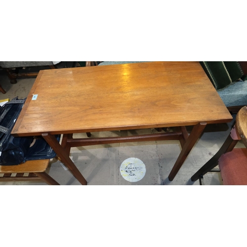 945 - A 1920's rectangular teak occasional table in the manner of Jens Rison, Denmark.