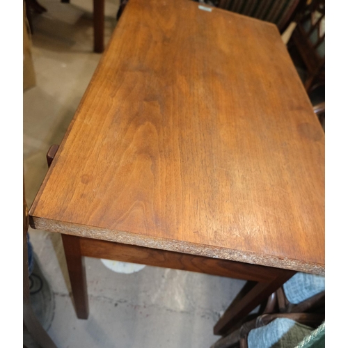 945 - A 1920's rectangular teak occasional table in the manner of Jens Rison, Denmark.