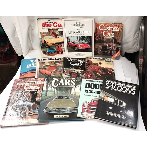 32A - A selection of books on cars etc.