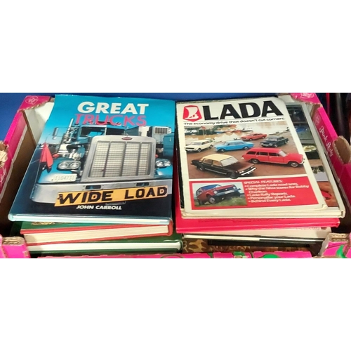 32A - A selection of books on cars etc.