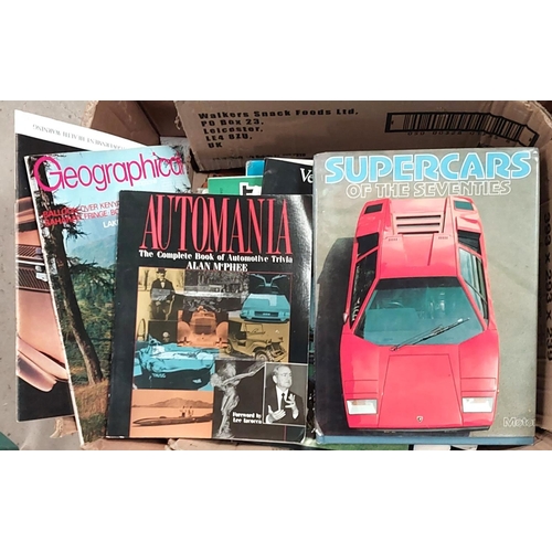 32A - A selection of books on cars etc.