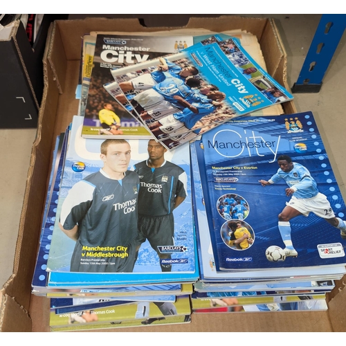 25A - A collection of Manchester City programmes.No bids sold with next lot