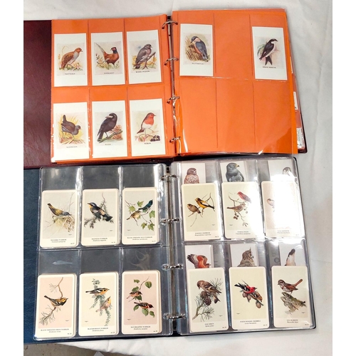 18 - Two albums of natural history cards, including General Cigar Company, Lipton, Arm & Hammer etc. ... 