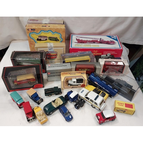 35B - A Corgi Aerial Ladder Truck, other Corgi boxed sets etc.