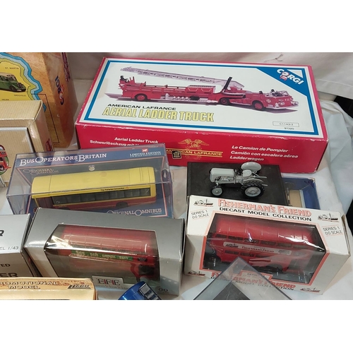 35B - A Corgi Aerial Ladder Truck, other Corgi boxed sets etc.