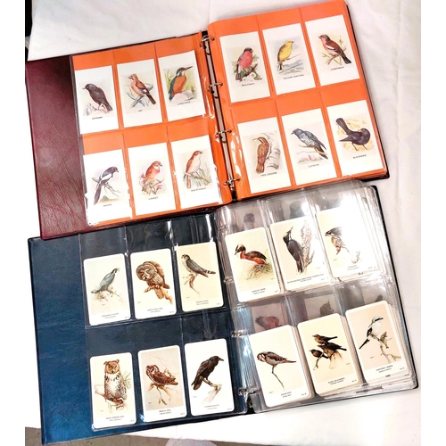 18 - Two albums of natural history cards, including General Cigar Company, Lipton, Arm & Hammer etc. ... 