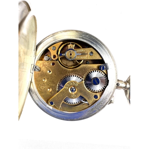 765 - A ROSKOPF Patent railway pocket watch, movement serial no. 30353.