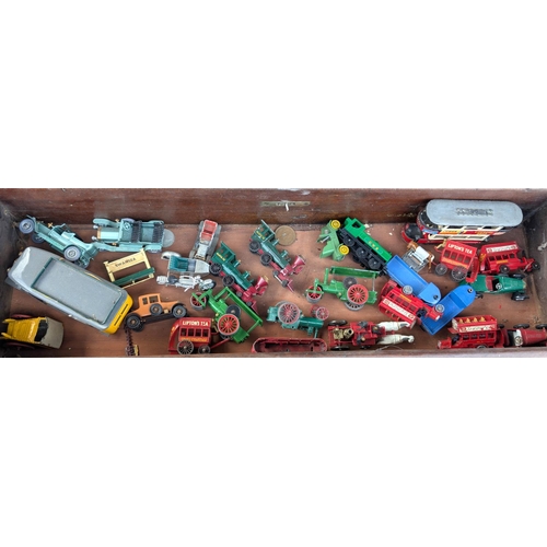 334 - A collection of Lesney Matchbox and other loose vehicles.