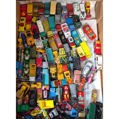 366 - A collection of various diecast vehicles, Matchbox etc