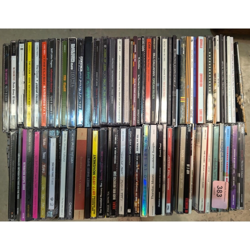 383 - Indie music - approximately 75 Indie rock and pop CD's including the 'Yeah Yeah Yeahs', 'Black Rebel... 