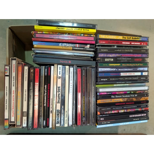 384 - Indie music - approximately 55 Indie rock and pop CDs including 'The Flaming Lips', 'Archie Bronson ... 